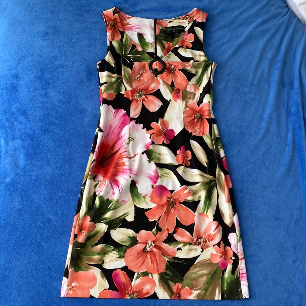Floral Sheath Dress